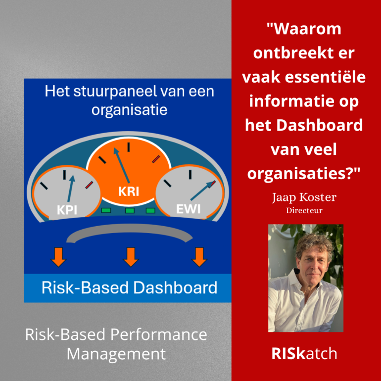 "Waarom ontbreekt er vaak essentiële informatie op het Dashboard van veel organisaties?"
