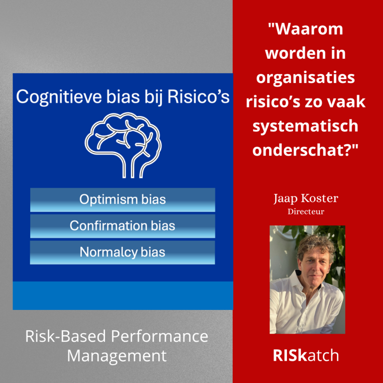 "Waarom worden in organisaties risico